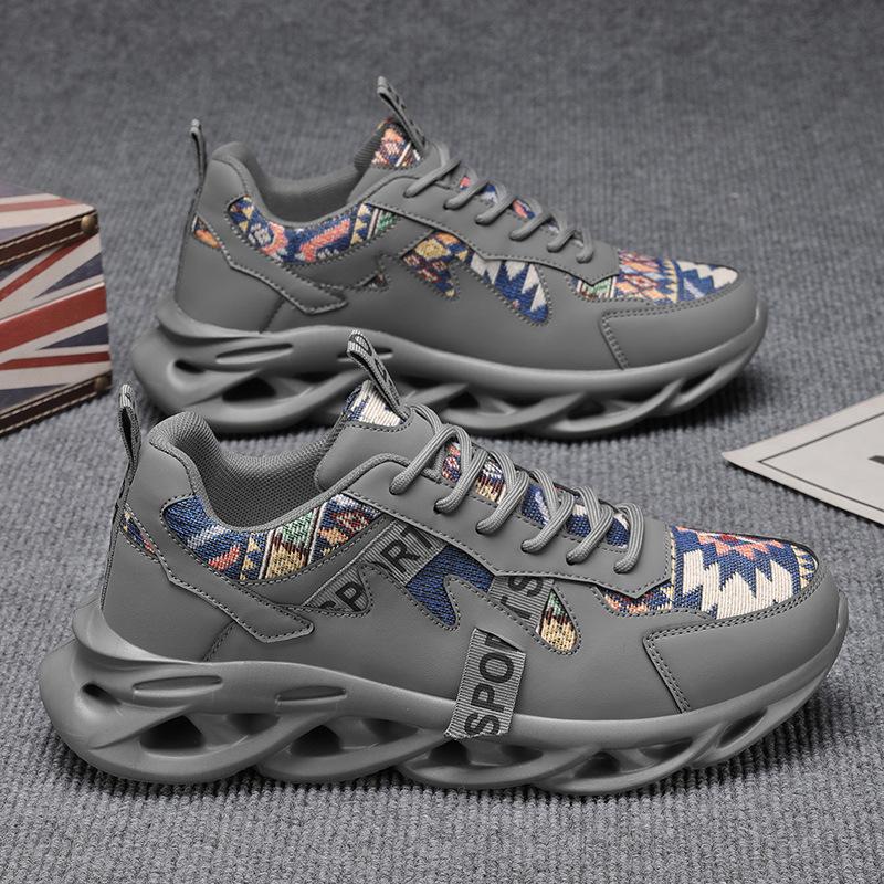 2025 summer breathable deodorant mesh sports shoes men's youth lightweight shock absorption non-slip running shoes casual shoes