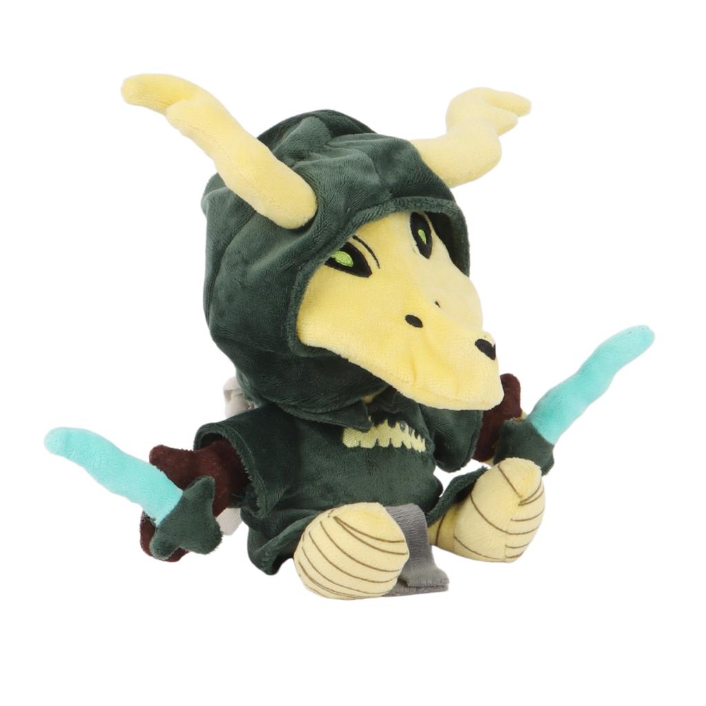 Cooles Slay the Spire Silent StS2 Plüschtier Slay the Spire 2 Spielcharakter Merch Weiches Kuscheltier Sammlerstück Geburtstagsgeschenk