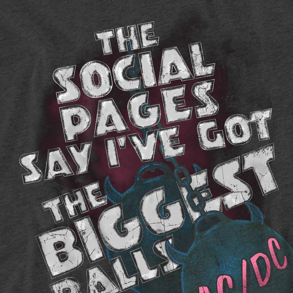 AC/DC Unisex Adult Big Balls T-Shirt