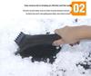 Retractable 2-in-1 Car Snow Shovel & Paint-Safe, Wear-Resistant EVA Brush