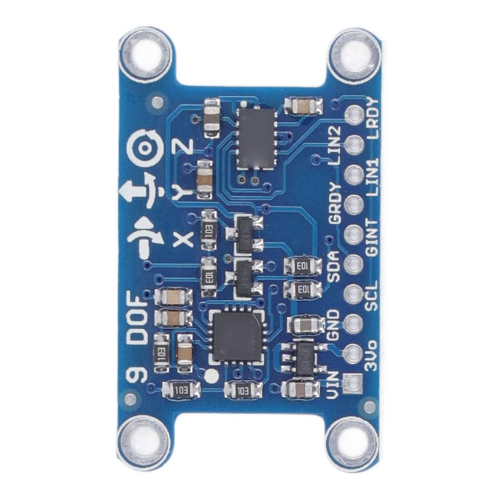 Gyroscope Module 9 Axes Digital Gyroscope Sensor Compass Magnetic Field Angular Velocity Module 3‑5V