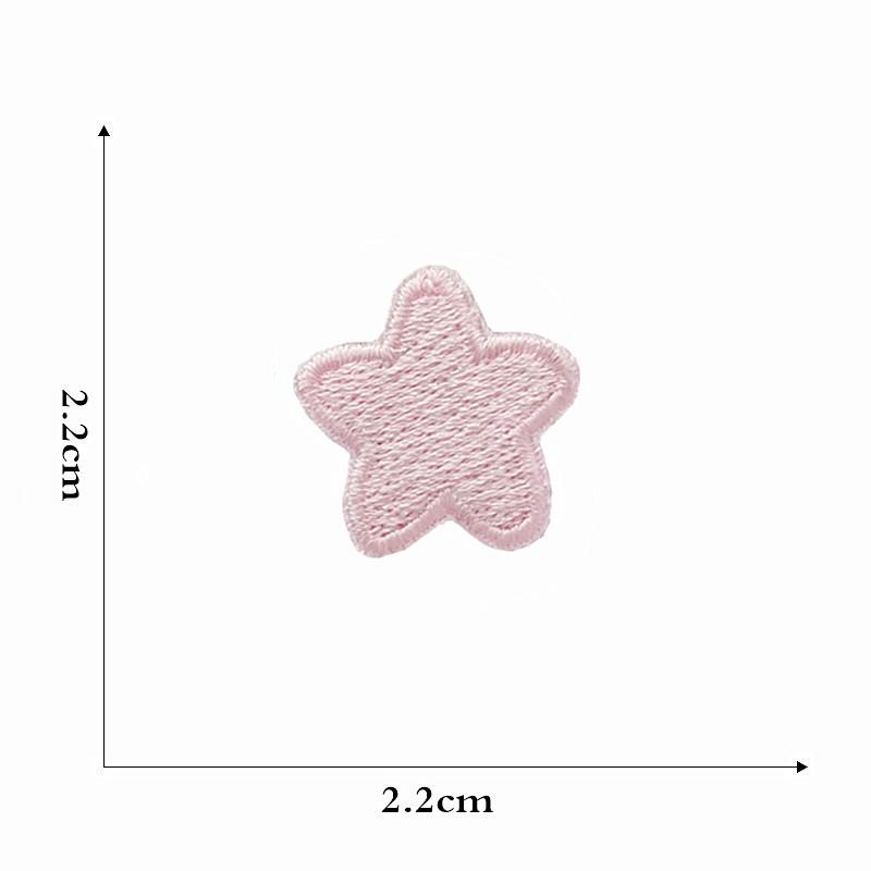 Aplicatie Brodata Desen Animat Curcubeu Stea pentru Haine de Copii