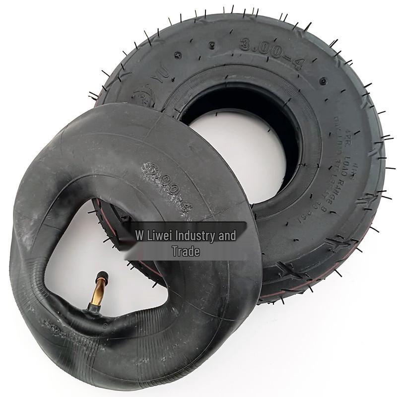 

Electric ATV Beach Car with Inflatable Tiger Tires, Little Dolphin Model, 4.10/3.50-4 & 3.00-4 Inch Thickened Tires