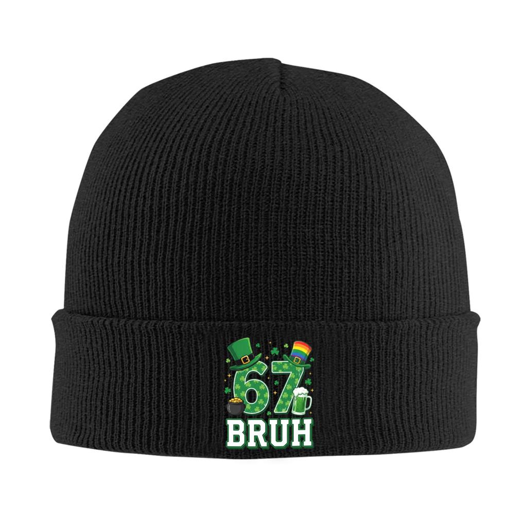 Jesus Says 67 Meme Skullies Beanies Caps Streetwear Winter Warm WoUnisex Unisex Knitted Hats Adult Unisex  Bonnet Hat