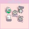 Cute Cartoon Animal Brooches Featuring Adorable Cats Penguins And Polar Bears For Unique Style