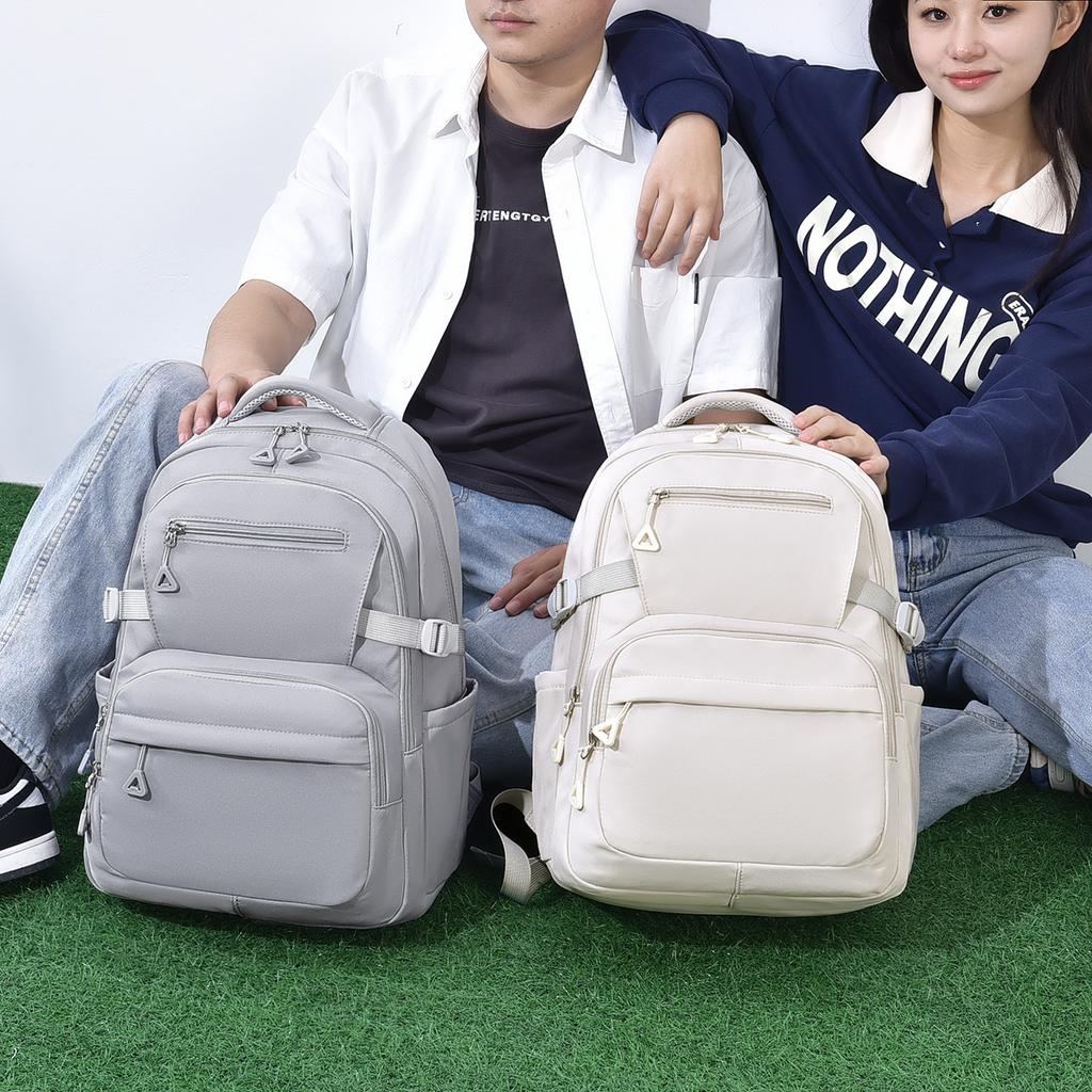 New Large-capacity Backpack, Female Tide Travel Backpack, Junior High School Simple Student Leisure Schoolbag