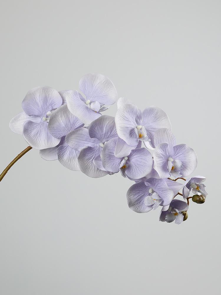 White Phalaenopsis Artificial Floral Arrangement - Realistic High-End Decorative Accent