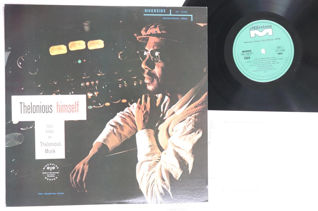 LP Record THELONIOUS MONK - Thelonious Himself SMJ6053M MILESTONE 1974 Japan Jazz Used