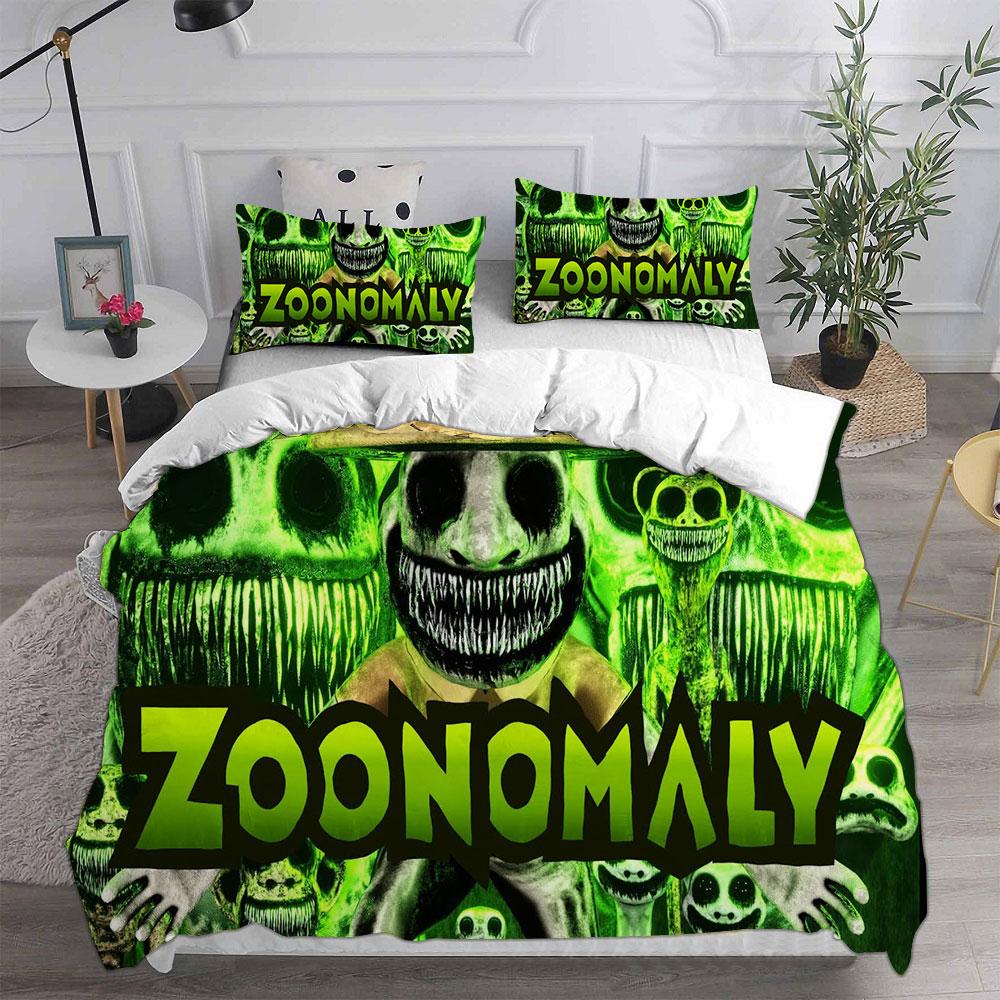 Game Zoonomaly Bedding Sets Comforter Quilt Bed Cover Duvet Cover Pillow Case 2-3 Pieces Sets Bedroom Decoration Home Textiles