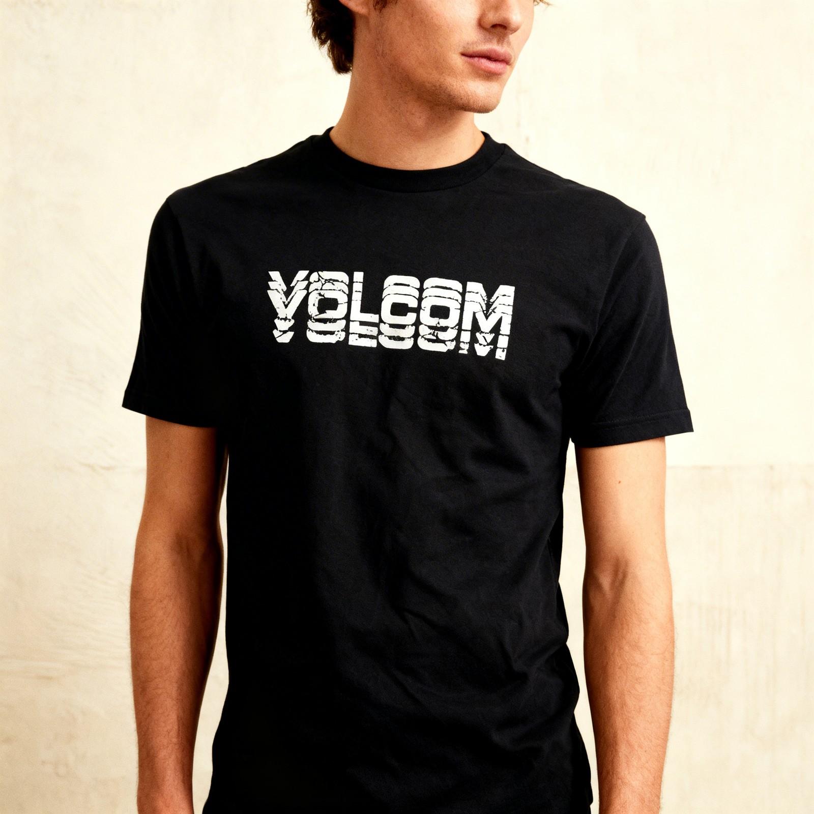 Мужская футболка VOLCOM PREMIUM с фактурой «broken» Унисекс XXXXL