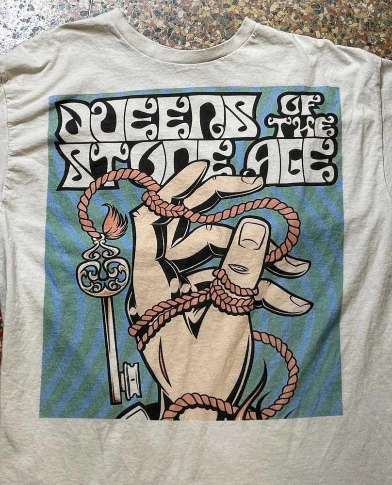 

Queens of the stoneage band Cotton Full Size Unisex T Shirt BT907 Unisex T-Shirt XL