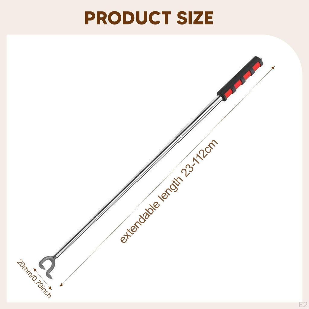 Foraging Picker Telescopic Picking Tool Ergonomic Handle Portable Multipurpose Sturdy Supplies