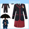Das Umbrella Academy Cosplay-Kostüm mit bequemem Baumwollmischmaterial für Halloween
