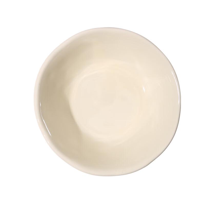 Deouxiaoxingguang 4-inch Ceramic Dipping Sauce Dish - Cream Style