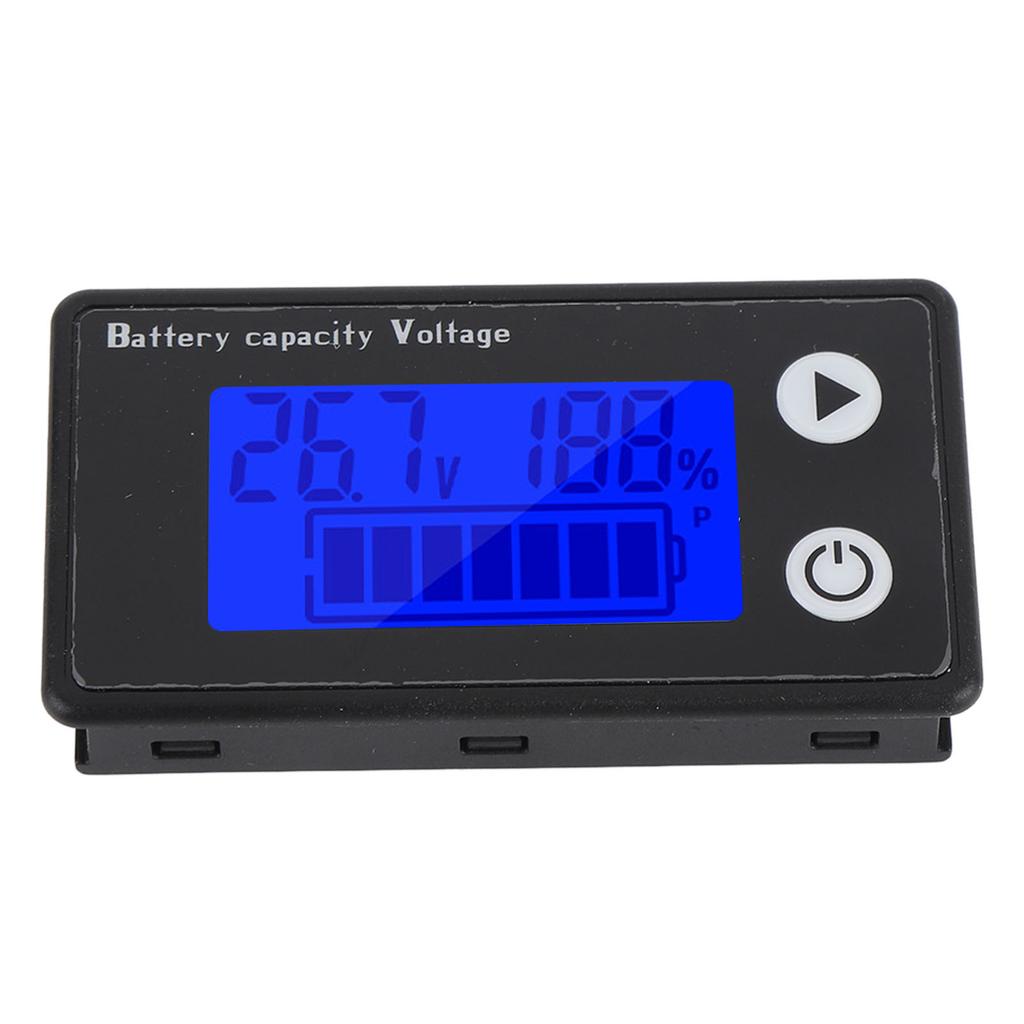 LCD Batterie Spannung Kapazität Anzeige 10100V 2 Draht Digitales Batterie Voltmeter Kapazitätsanzeige