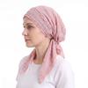 Women's Lace Headwrap Turban Pullover Hat with Tail for Casual Daily Wear