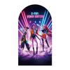 K-POP Demon Hunter Arch Backdrop Cover Girls Birthday Party Decoration Baby Shower Cool Stage Kids Photography Background Wall