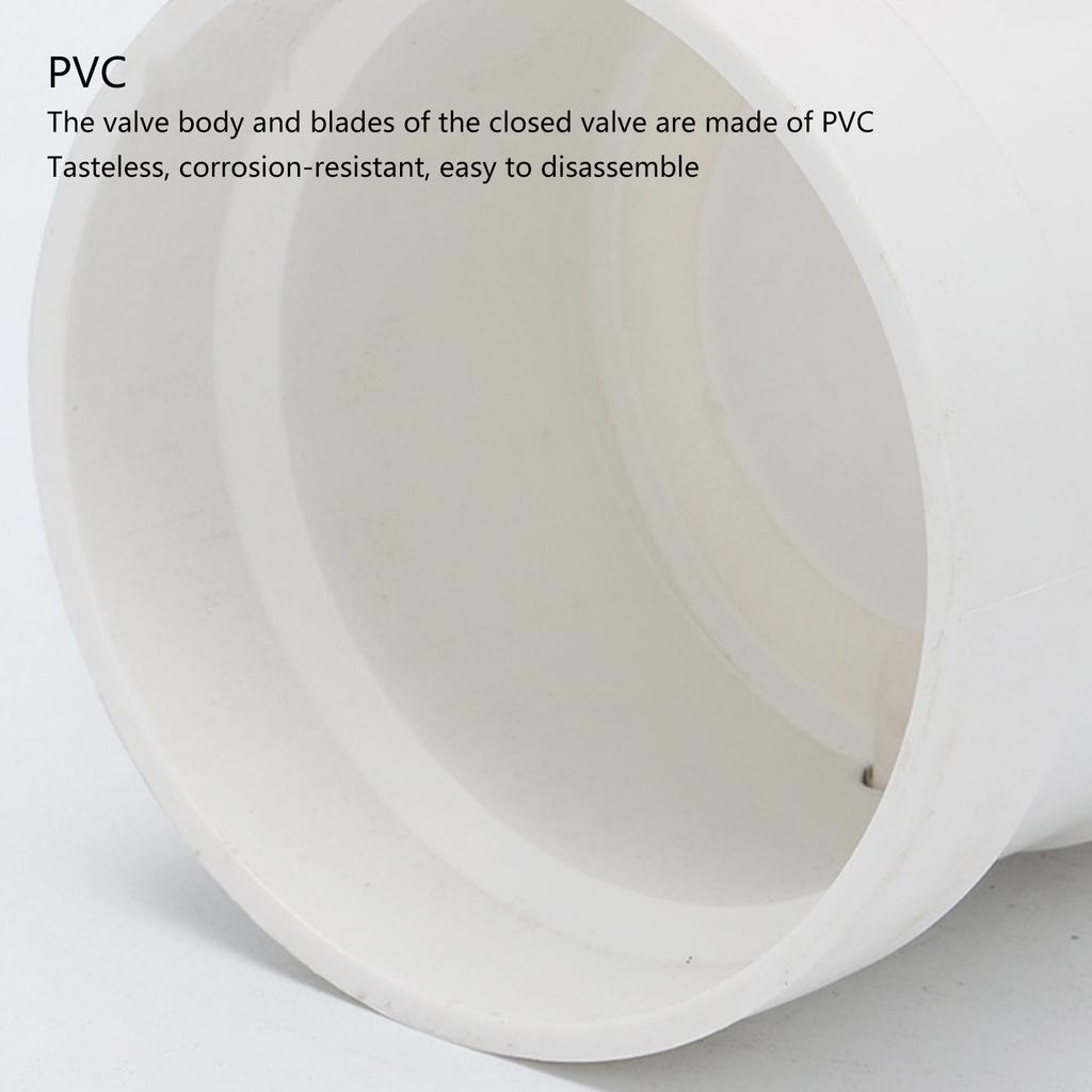 Țeavă ABS Portabilă Robustă, Valve de Control al Ventilației, Instalare și Dezasamblare Ușoară, Perete 4MM, Accesoriu Casnic