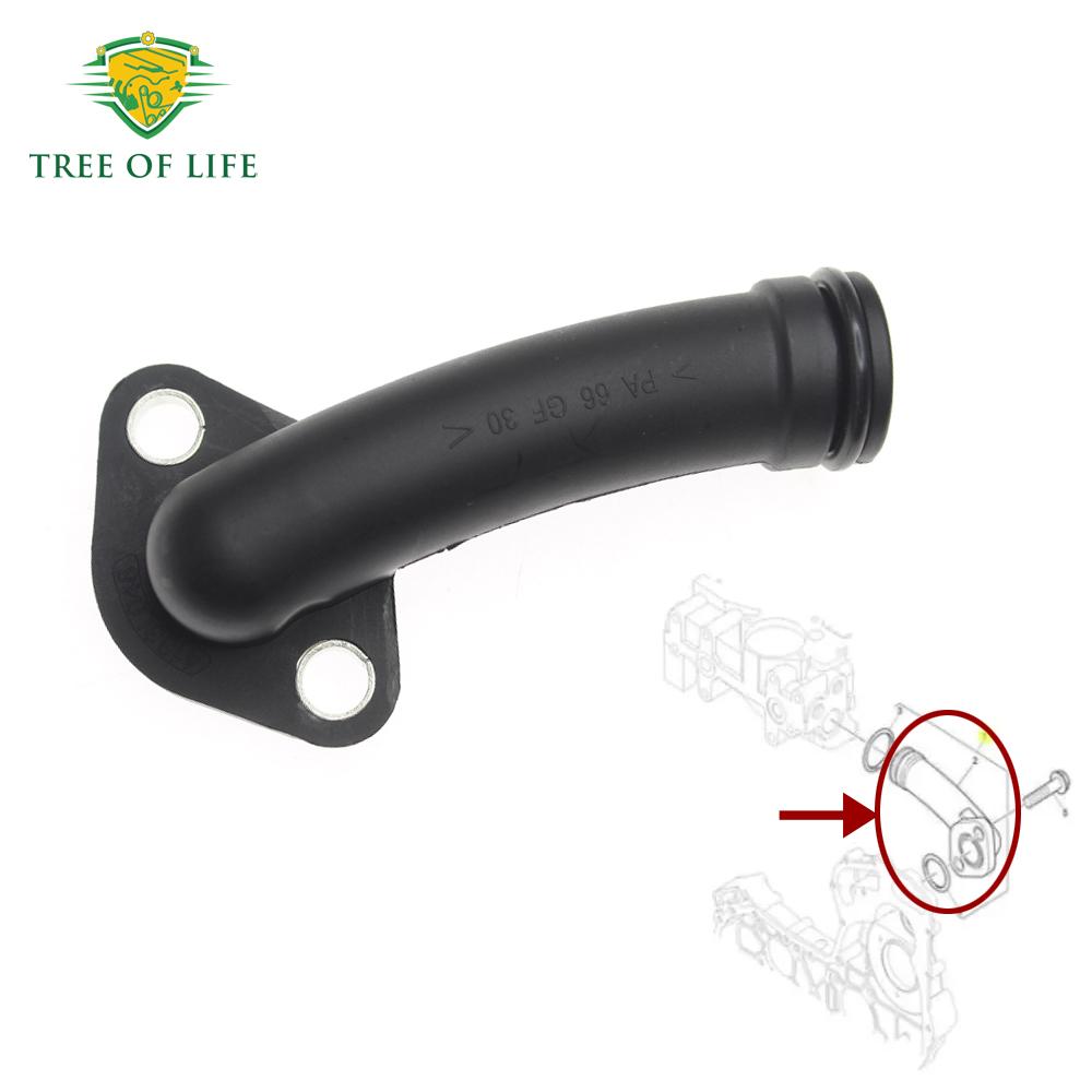 Трубка насоса охлаждающей жидкости для Caterpillar 14E 416D 416E 416F 420D 420E 420F 422E 422F 424D 428D 428E 428F 225-7741 2257741 1PCS