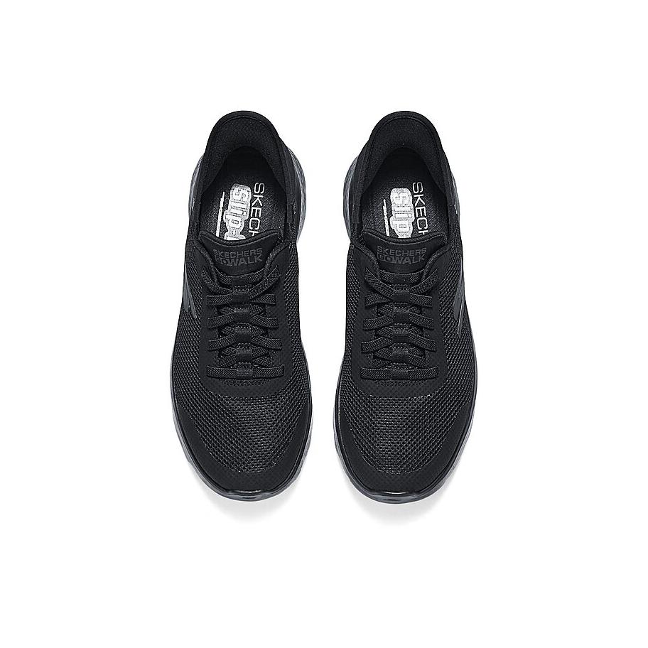 Skechers Go Walk Slip-On Comfortable Walking Shoes Men Sneaker Black 216324WW-BBK