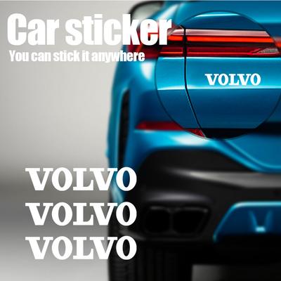 4pcs Fashion Car Emblem Stickers Windown Door Auto Body Decor Decal Auto Accessories For S80L XC60 XC90 S40 S60 S80 V40