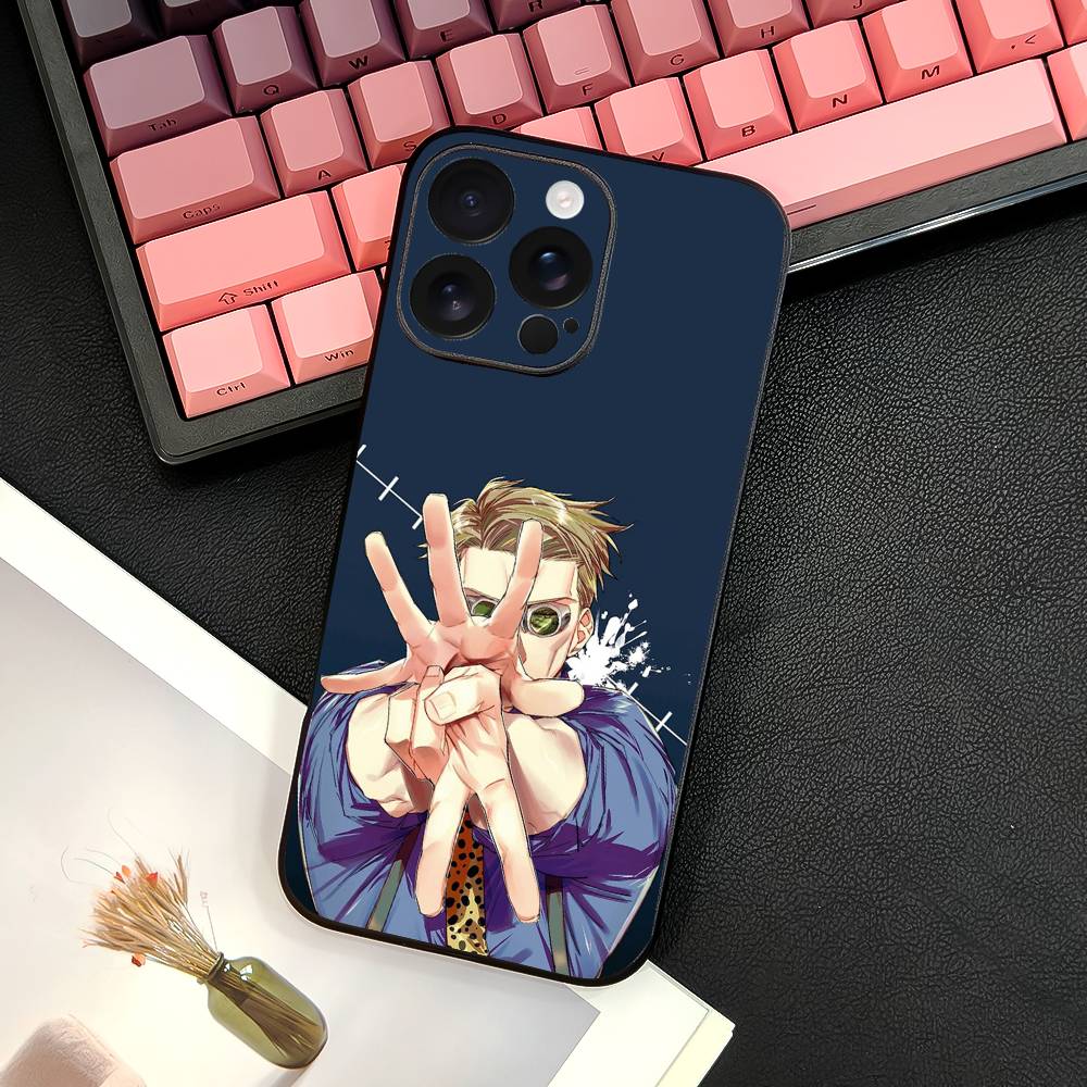 Nanami Kento Anime Phone Case For IPhone 16 15 14 13 12 11 PRO MAX PLUS Mini TPU Soft To Skin-friendly Cover
