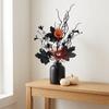 Spooky Maple Leaf Floral Stems Realistic DIY Floral Picks Faux Fall Leaves Party Vase