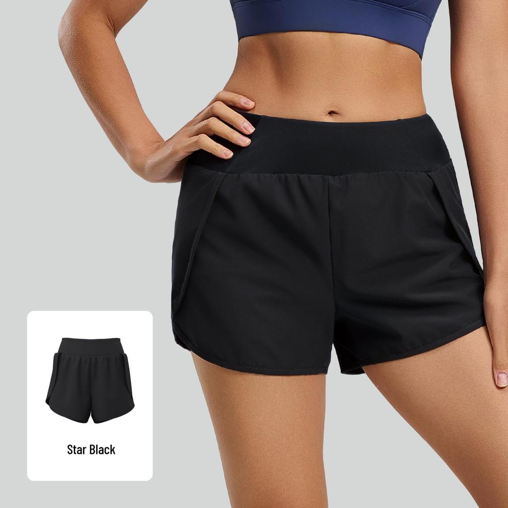 High-Waist Quick-Dry Women's Summer Yoga Shorts - Loose, Breathable & Anti-Exposure Fitness Pants for Running & Training
