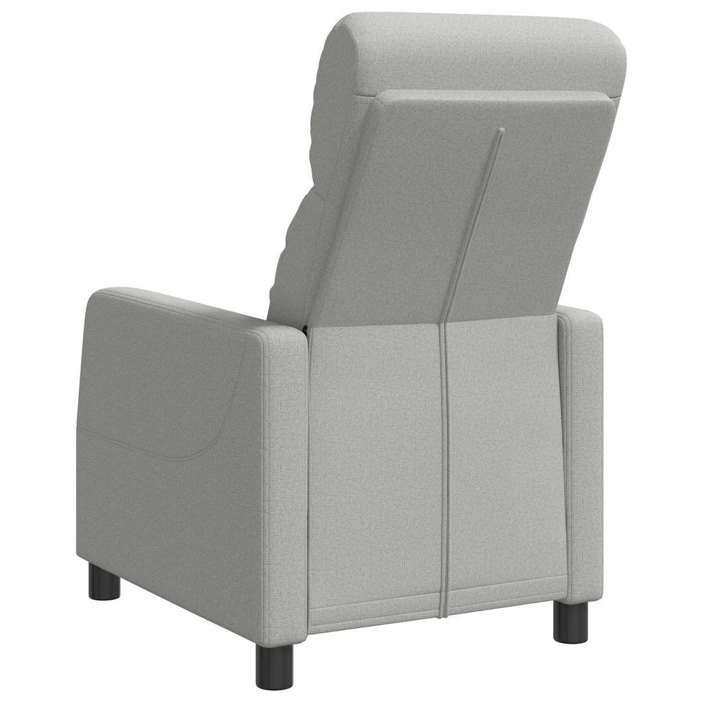 Recliner Chair Cloud Grey Fabric