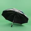 1 PC Automatic Folding Umbrella-Khokhloma Pattern, Portable & Foldable Design with 8 Ribs, Christmas Birthday Gifts