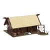 MOC-158270 Viking Hut House Assembled Building Block Building Model Toy Desktop Ornament