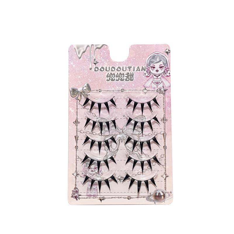 Tou Tou Słodki Pączek Dziewczyna Moe Gęste Wiśniowe Sztuczne Rzęsy