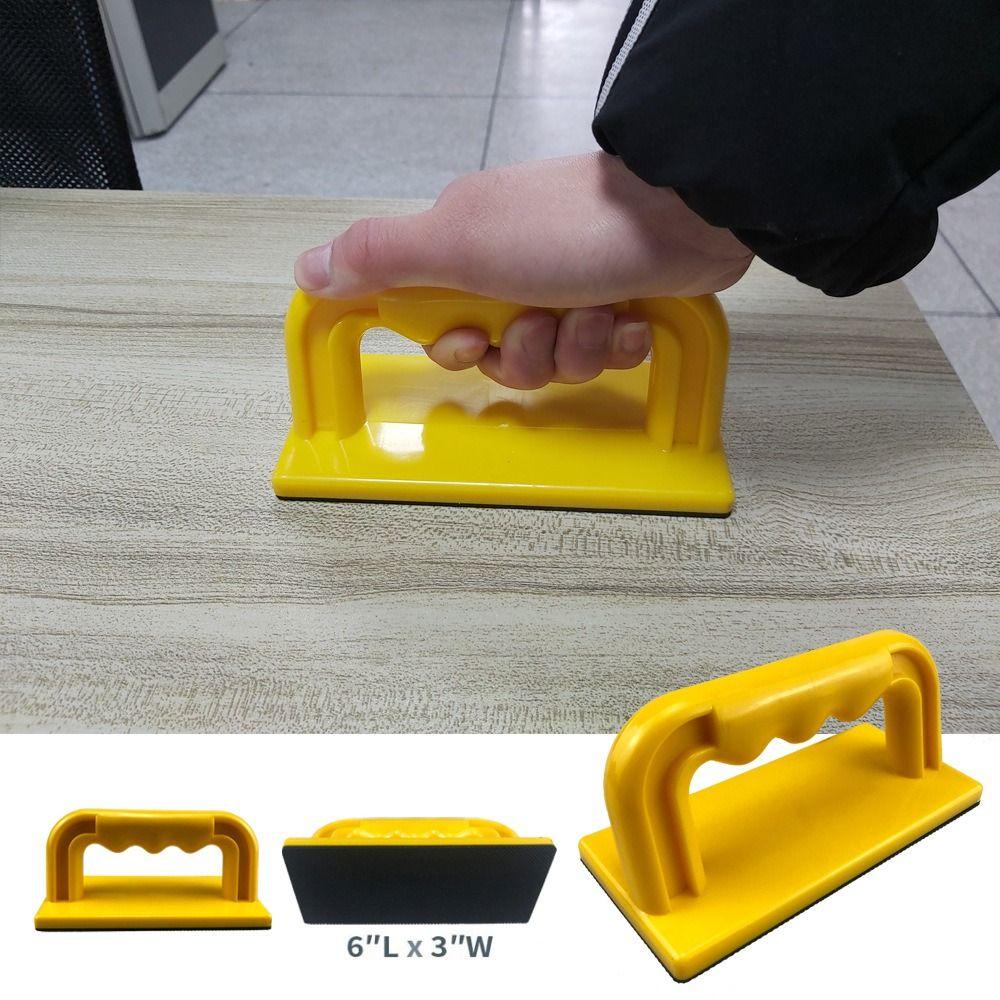 Safety Hand Sawdust Wood Saw Push Stick Yellow Wood Working Pusher Block Pusher Tool  Table