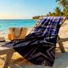 Dallas Beach Towel Soft Durable Quick-Dry Comfortable Lightweight Perfect for Traveling Yoga Camping and Swimming