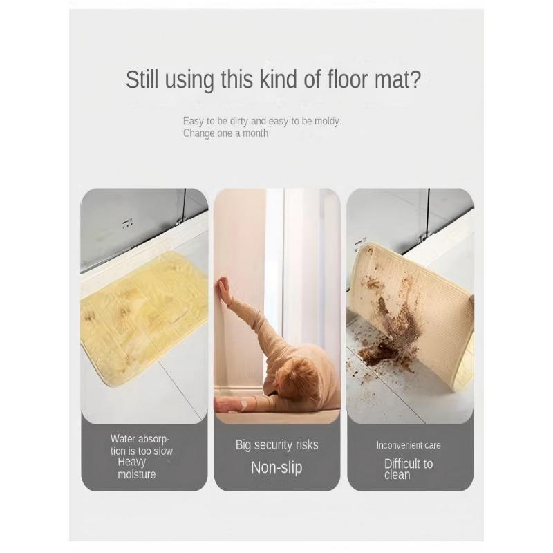ins Christmas carpet floor mat, door mat, living room bedroom bedside carpet, toilet bathroom absorbent door mat