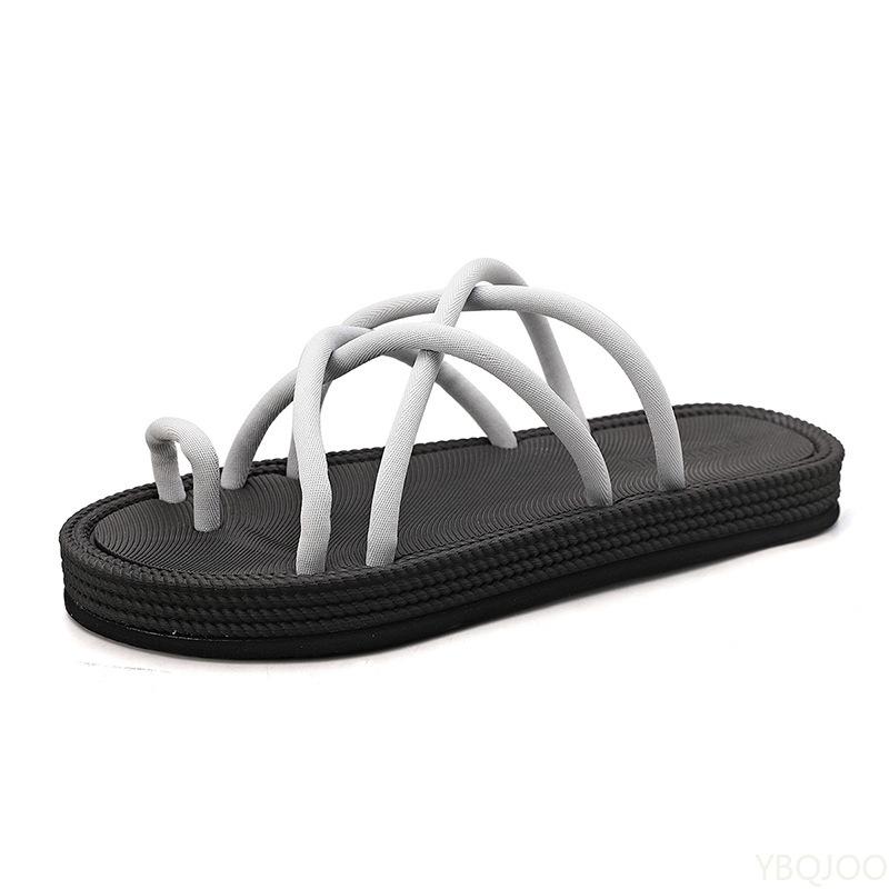 Fashion 2025 Men's Fashion Beach Flip Flops Casual Non Slip Wear-resistant Shoes Versatile Hollow Sandals Fashion Open Toed Male Sandals