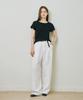 Yuseuteule Slit T-Shirt (Black)