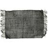 Seagrass Fringe Placemat - Black