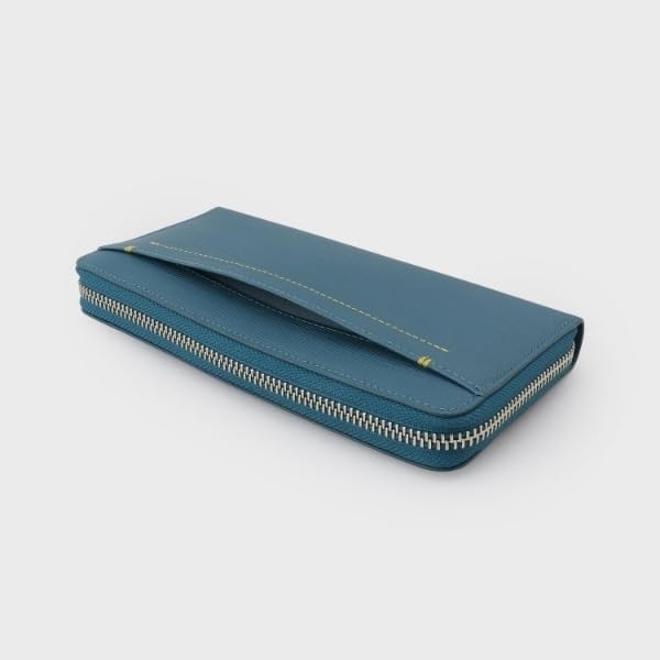 Takeo Kikuchi Ripple Double Stitch 3-Sided Round Wallet, Black (019) 00 (FREE)