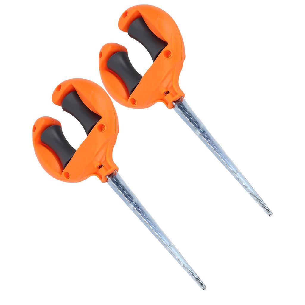 2PCS Garden Hose Guide ABS Garden Spike Roller Hose Support Stake Holder for Yard Lawn Plant Protecting