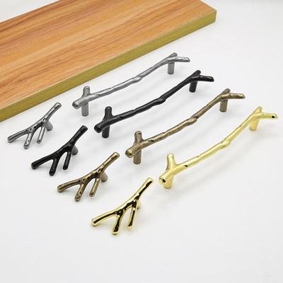 Antique Bronze Minimalist Cabinet and Drawer Handle