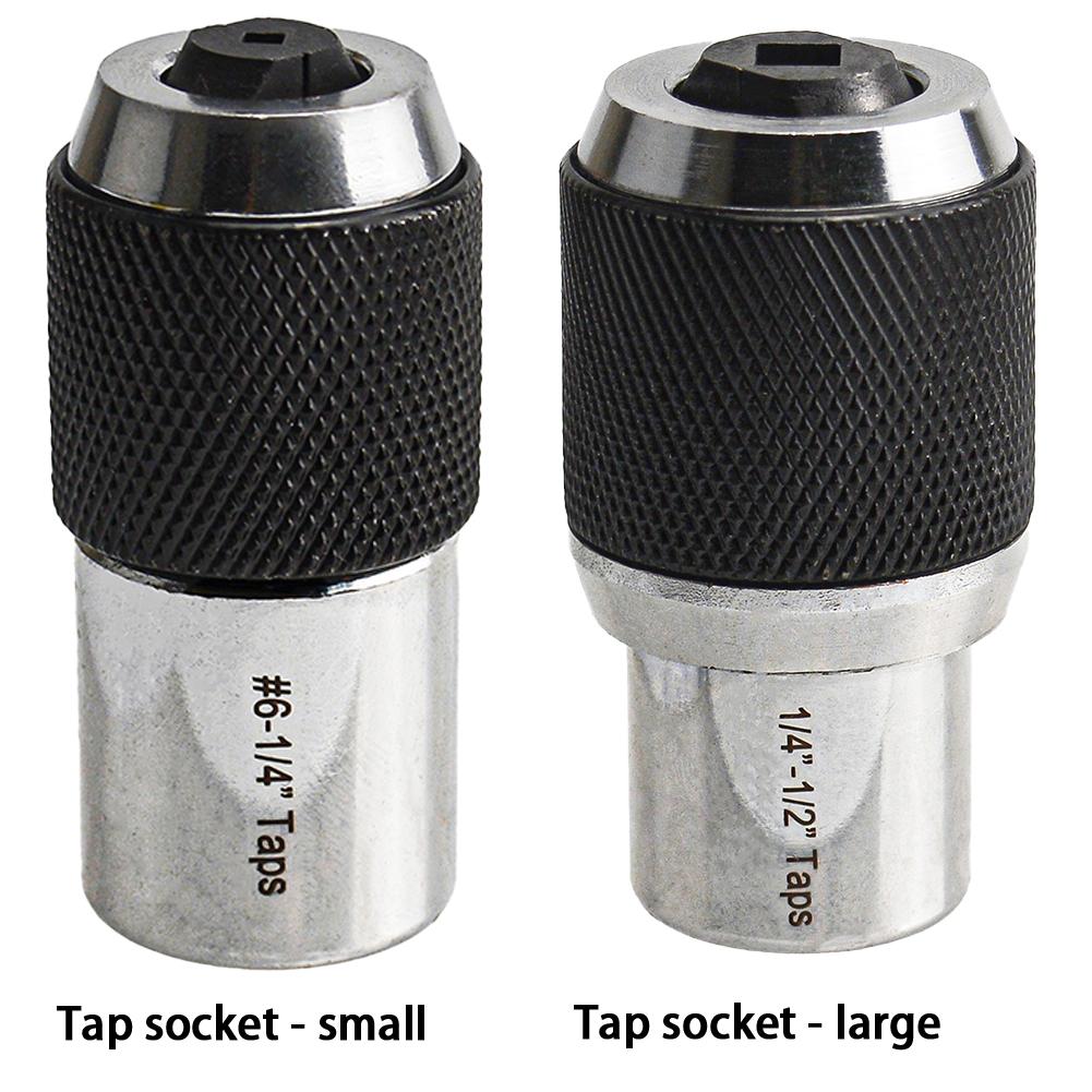 Tap Socket Adjustable Tap Socket Extraction Tool with Adjustable Jaws Suitable for Taps Reamers Screw Extractors