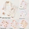 Baby Cotton Pajama Set With Antibacterial Fabric For Toddler Sleepwear And Home Comforts