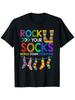 Syndrome Awareness TShirt Compatible for Women  Unisex  UltraSoft Breathable Crew Neck Tee with Sock Casual Summer  Special E