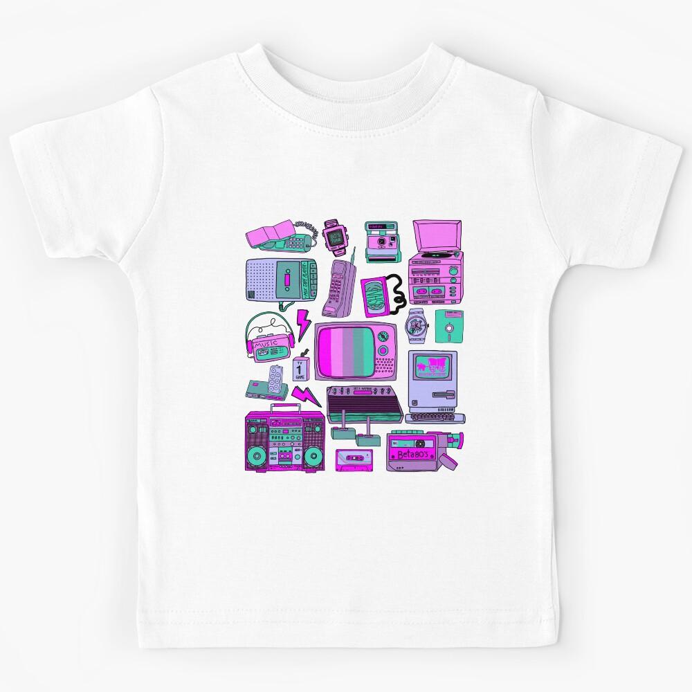 80 s Tech Kids T-Shirt 170
