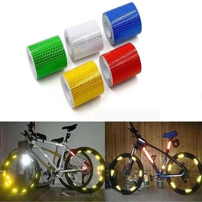 5cm*100cm Car Reflective Tape Auto Safety Warning Sticker Reflector Protective Tape Strip Film for Trucks Auto Motorcycle