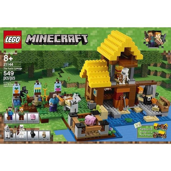 LEGO Minecraft The Farm Cottage 21144 (549 Pieces) Multicolor