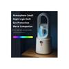 Bladeless Fan, Leafless Spray Fan, USB Mute Desktop Bedroom Night Light Humidifying Electric Fan, P
