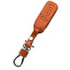 IKT Leather Key Case for Honda Cars Smart Key Case Slide Type 4 Buttons