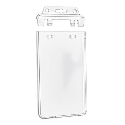 Waterproof ID Badge Holders Card Holders Card Protective Case Clear Name Holders Credit Card Case School Office Supplies